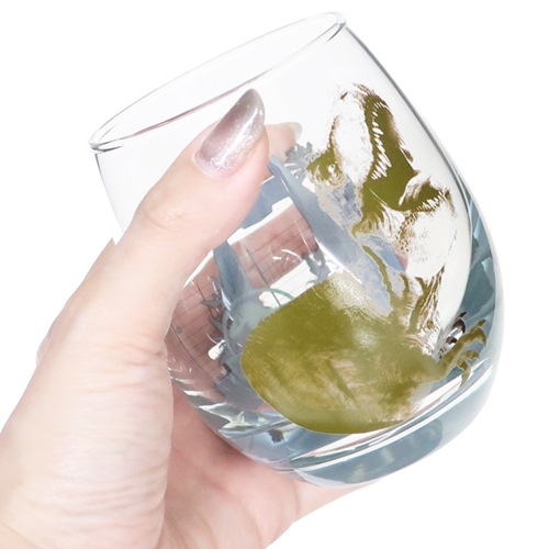 ジュラシックパーク ガラスコップ 3Dグラス ユニバーサル映画 映画キャラクター グッズ