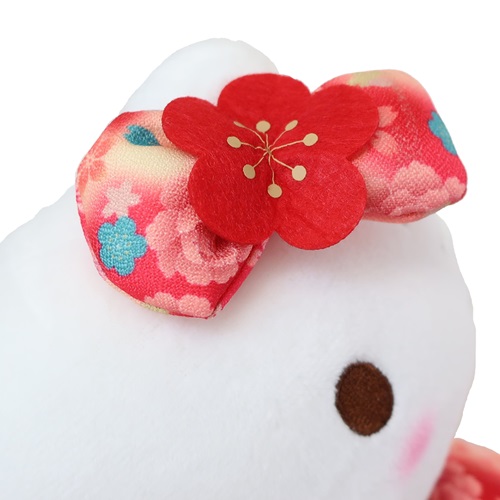 ハローキティ ぬいぐるみ プラッシュドール S グラデ着物 立ち サンリオ キャラクター グッズ