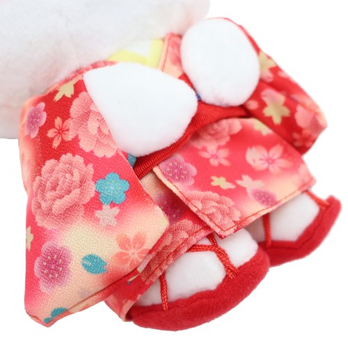 ハローキティ ぬいぐるみ プラッシュドール S グラデ着物 立ち サンリオ キャラクター グッズ