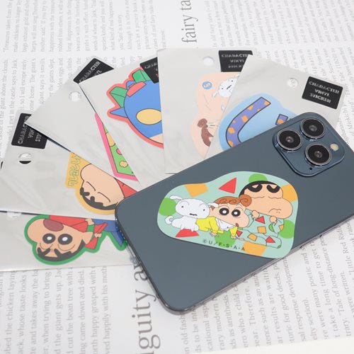 クレヨンしんちゃん ビッグシール ダイカットビニールステッカー しんちゃんのリュック アニメキャラクター グッズ メール便可