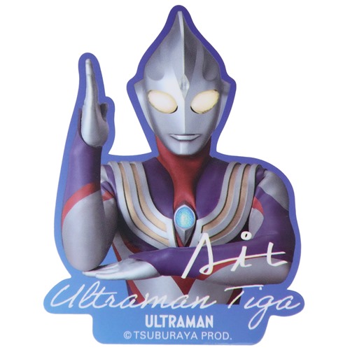 ウルトラマンシリーズ ビッグシール ダイカットビニールステッカー ウルトラマンティガ 特撮ヒーロー キャラクター グッズ メール便可