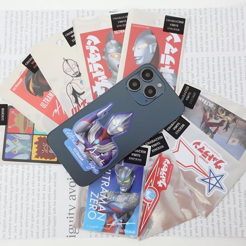 ウルトラマンシリーズ ビッグシール ダイカットビニールステッカー ウルトラマンティガ 特撮ヒーロー キャラクター グッズ メール便可