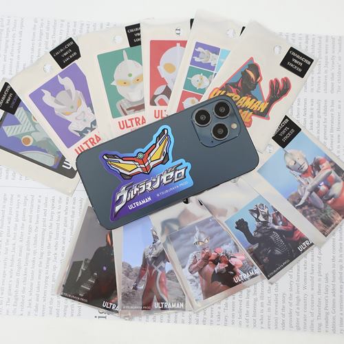ウルトラマンシリーズ ビッグシール ダイカットビニールステッカー 集合 特撮ヒーロー キャラクター グッズ メール便可