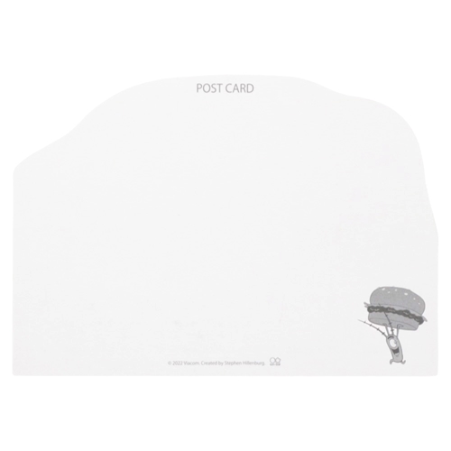 スポンジボブ POSTCARD ダイカットポストカード A キャラクター グッズ メール便可