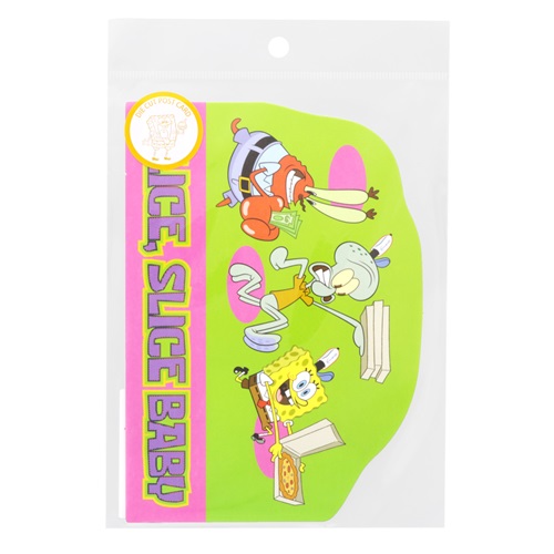 スポンジボブ POSTCARD ダイカットポストカード A キャラクター グッズ メール便可