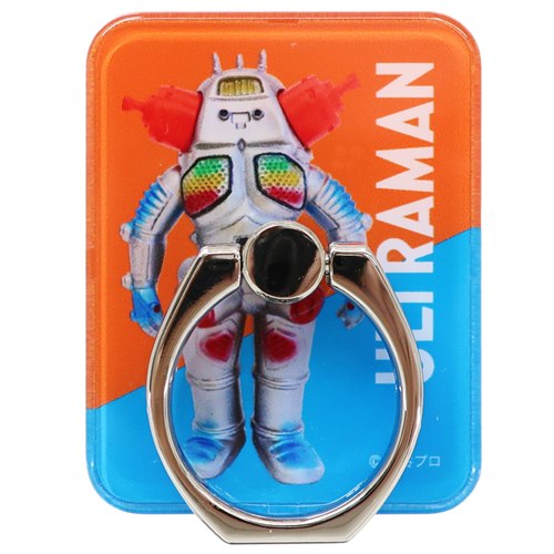 ウルトラマン スマホアクセ スマホリング キングジョー ソフビ人形 特撮ヒーロー キャラクター グッズ メール便可