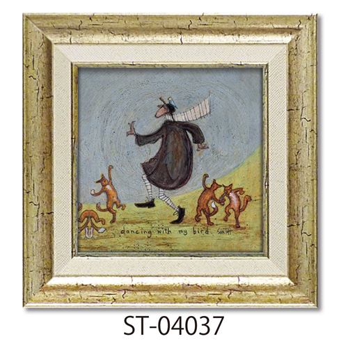 サムトフト 額付きポスター Sam Toft 鳥と踊ろう ギフト インテリア 取寄品