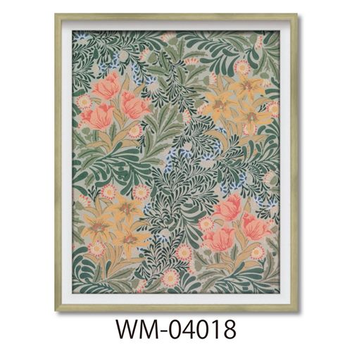 ウィリアムモリス 額付きポスター William Morris バウワー ギフト インテリア 取寄品