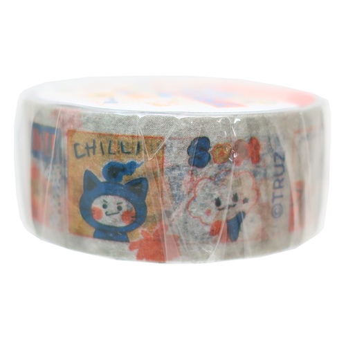 TRUZ マスキングテープ 17mmマステ コミック LINE FRIENDS キャラクター 商品 メール便可