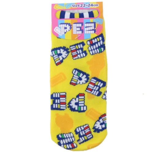 PEZ 女性用靴下 レディースソックス シルエット お菓子パッケージ かわいい グッズ メール便可