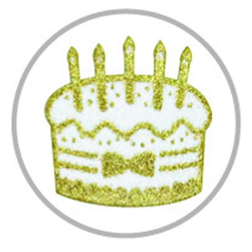 シールシート グリッターシール バースデー DECOシール グッズ メール便可