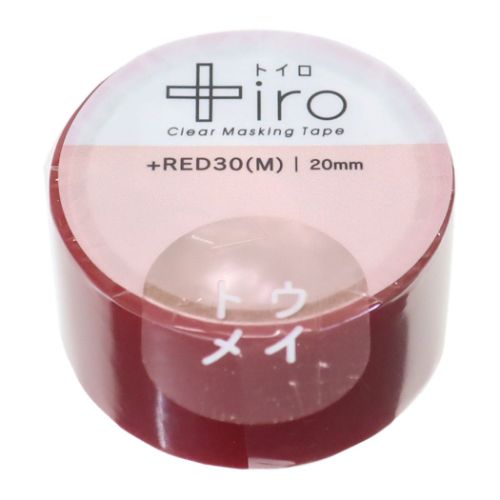 トイロ +iro マスキングテープ 透明マステ 20mm Mサイズ おしゃれ グッズ メール便可