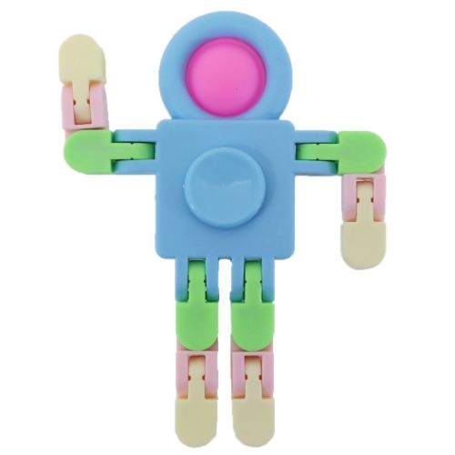 おもちゃ ポコポコスピナーロボット おもしろ雑貨 グッズ メール便可