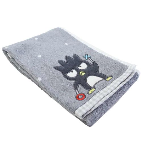 バッドばつ丸 フェイスタオル ジャガードロングタオル キュートばつ丸 サンリオ キャラクター グッズ メール便可