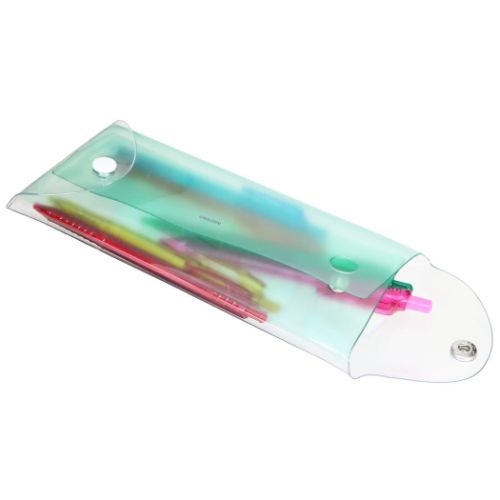 まいぜんシスターズ ペンケース マルチクリアケース Lサイズ 集合B YouTuber キャラクター グッズ メール便可