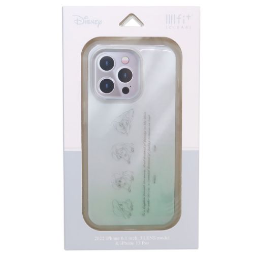 リトルマーメイド iPhone14Pro 13Proケース アイフォン14プロ 13プロ プロテクトカバー llllfit Clear アリエル ディズニー メール便可