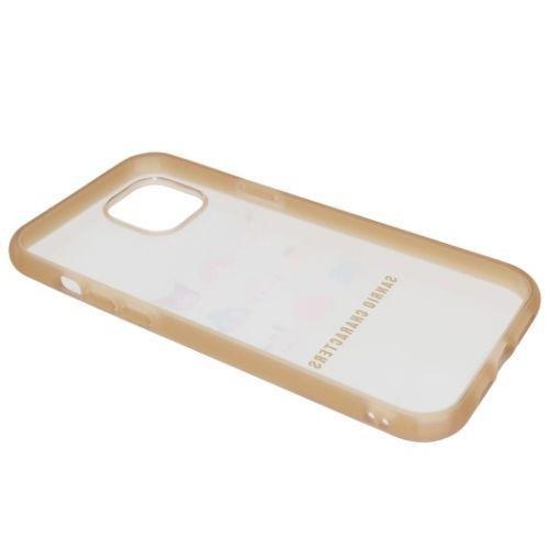 サンリオズ iPhone14Plusケース アイフォン14プラス プロテクトカバー llllfit Clear ミックスフェイス サンリオ メール便可