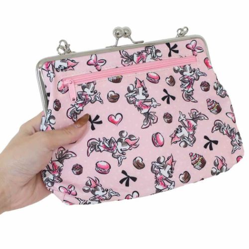 ミニーマウス 母子手帳ケース マルチケース がま口タイプ ディズニー キャラクター グッズ メール便可