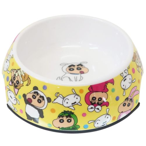 クレヨンしんちゃん ペット用食器 フードボウル なりきりしんちゃん アニメキャラクター グッズ