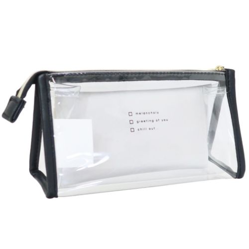 ペンケース ツインクリアペンポーチ ラパン1996 シンプル グッズ