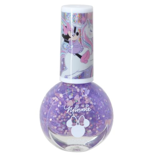 ミニーマウス ピールオフネイルアート はがせるマニキュア ラメ ディズニー キャラクター グッズ