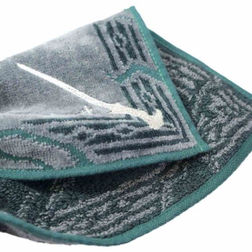 ハリーポッター オーガニックコットンミニタオル シャーリングハンカチタオル ヴォルデモートの杖 ワーナーブラザース メール便可