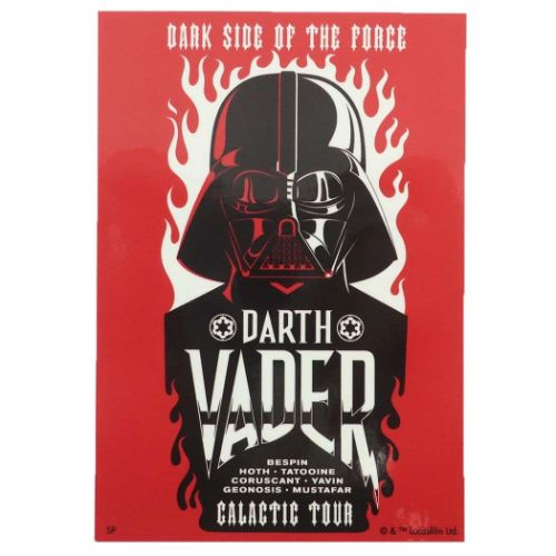 スターウォーズ ビッグシール アウトドアステッカー ダースベイダー RD STAR WARS キャラクター グッズ メール便可