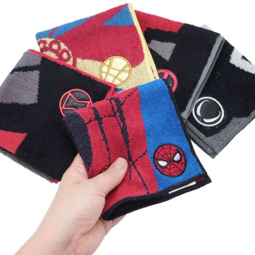 ヴェノム ミニタオル ジャガードハンカチタオル マーク ヴェノム MARVEL キャラクター グッズ メール便可