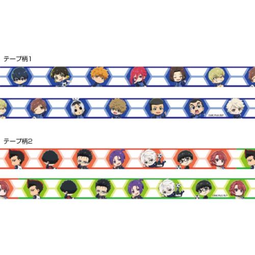 ブルーロック マスキングテープ 15mmマステ2個セット C 少年マガジン アニメキャラクター グッズ メール便可