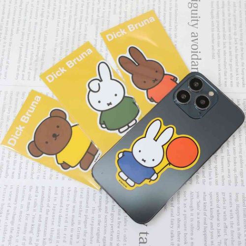 ミッフィー ビッグシール ダイカットビニールステッカー 風船 ディックブルーナ 絵本キャラクター グッズ メール便可