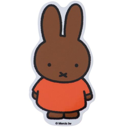 ミッフィー ビッグシール ダイカットビニールステッカー メラニー ディックブルーナ 絵本キャラクター グッズ メール便可