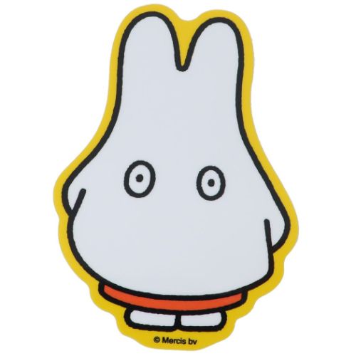 ミッフィー ビッグシール ダイカットビニールステッカー おばけ ディックブルーナ 絵本キャラクター グッズ メール便可