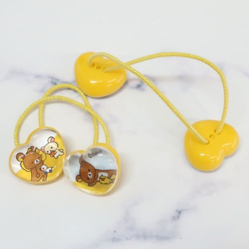 リラックマ ヘアゴム リフレクヘアポニー ハートポニー サンエックス キャラクター グッズ メール便可