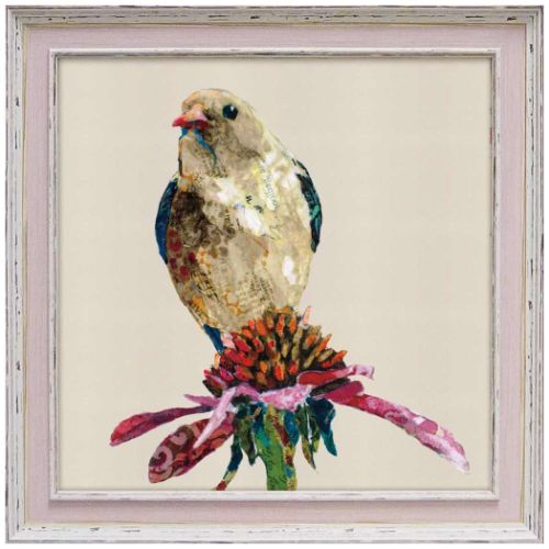 エリザベスサンティレール 額付きポスター Elizabeth st Hilaire ゴールド フィンチ2 ギフト インテリア 取寄品