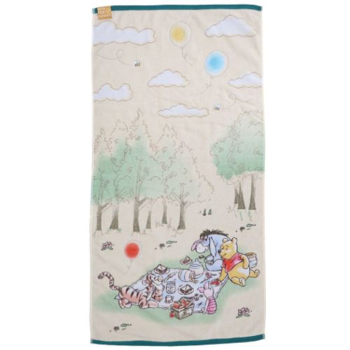 くまのプーさん スポーツタオル ミニバスタオル トークアットピクニック ディズニー キャラクター グッズ