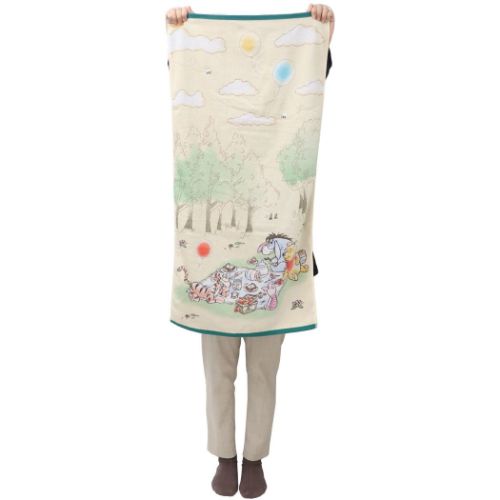 くまのプーさん スポーツタオル ミニバスタオル トークアットピクニック ディズニー キャラクター グッズ