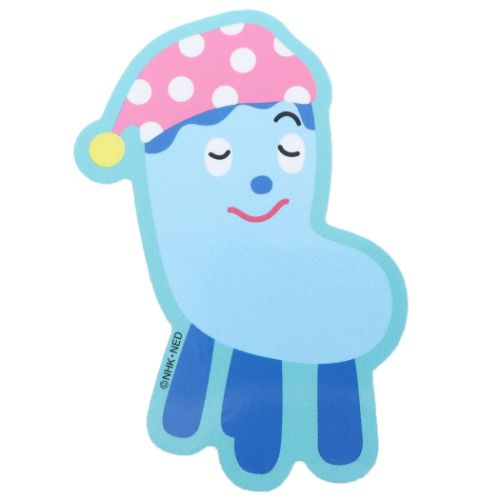 みいつけた ビッグシール ダイカットビニールステッカー すやすやコッシー NHK キャラクター グッズ メール便可