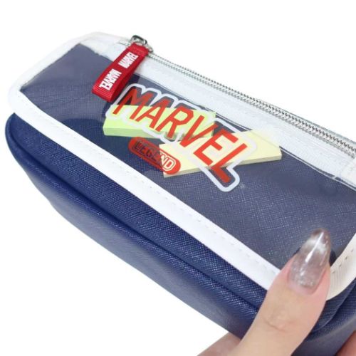 マーベル ペンポーチ フロントフラップペンケース MARVEL キャラクター グッズ