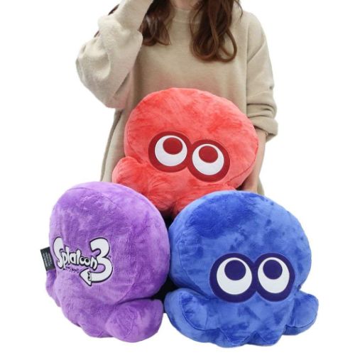 スプラトゥーン3 クッション ダイカットクッション キャラクター グッズ