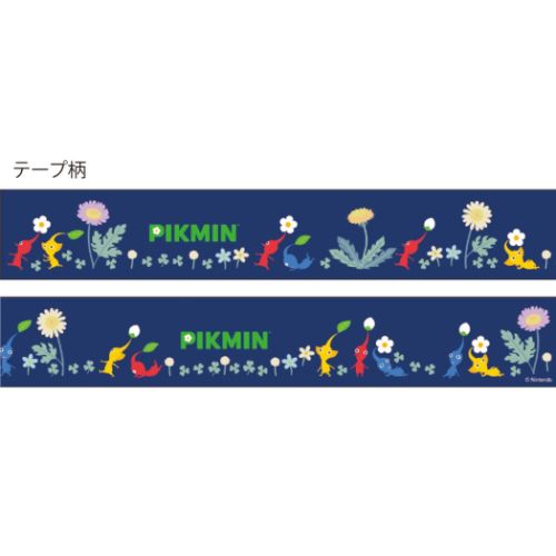 ピクミン マスキングテープ 30mmマステ ネイビー ゲームキャラクター グッズ