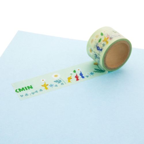 ピクミン マスキングテープ 30mmマステ ライトグリーン ゲームキャラクター グッズ