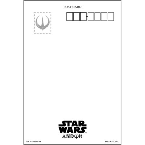 スターウォーズ キャシアンアンドー POSTCARD ポストカード C STAR WARS キャラクター グッズ メール便可