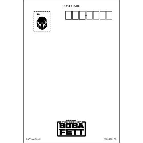 スターウォーズ ボバフェット POSTCARD ポストカード A STAR WARS キャラクター グッズ メール便可