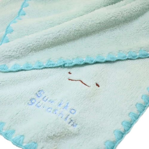 すみっコぐらし フェイスタオル マイクロファイバーロングタオル シンプルとかげ サンエックス キャラクター グッズ メール便可