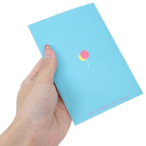 フラッフムームー グリーティングカード バースデーカード 立体2 封筒付き グッズ メール便可