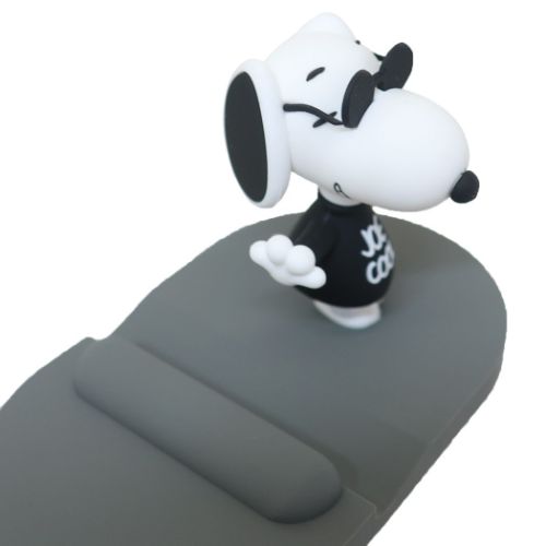 スヌーピー スマホアクセ マスコットモバイルスタンド ジョークール ピーナッツ キャラクター グッズ