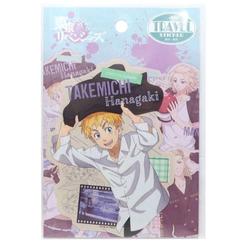 東京リベンジャーズ ダイカットシール トラベルステッカー 花垣武道 梅雨 少年マガジン アニメキャラクター グッズ メール便可