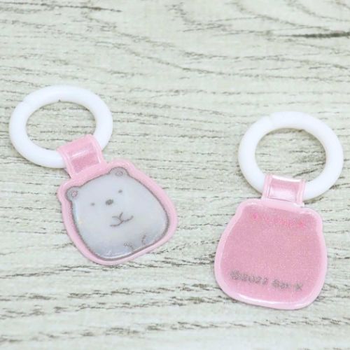 すみっコぐらし 靴用名札 シューズタグ しろくま 新入学 サンエックス キャラクター グッズ メール便可