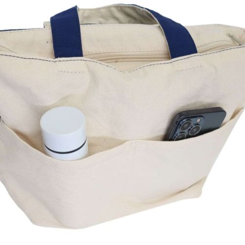 ランチバッグ ファスナー付きミニトートバッグ みるくオフショット かわいい グッズ メール便可