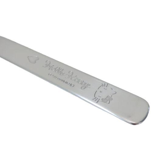 ハローキティ キッズ食器 ステンレススプーン ピンクハート サンリオ キャラクター グッズ メール便可